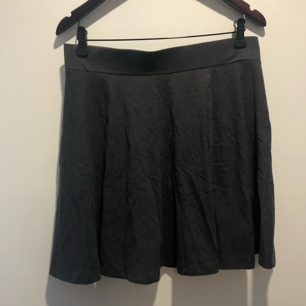 H&M Black Circle Skater Skirt